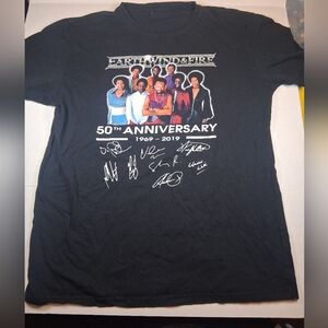 Earth Wind & Fire 50th Anniversary T-Shirt Black XL